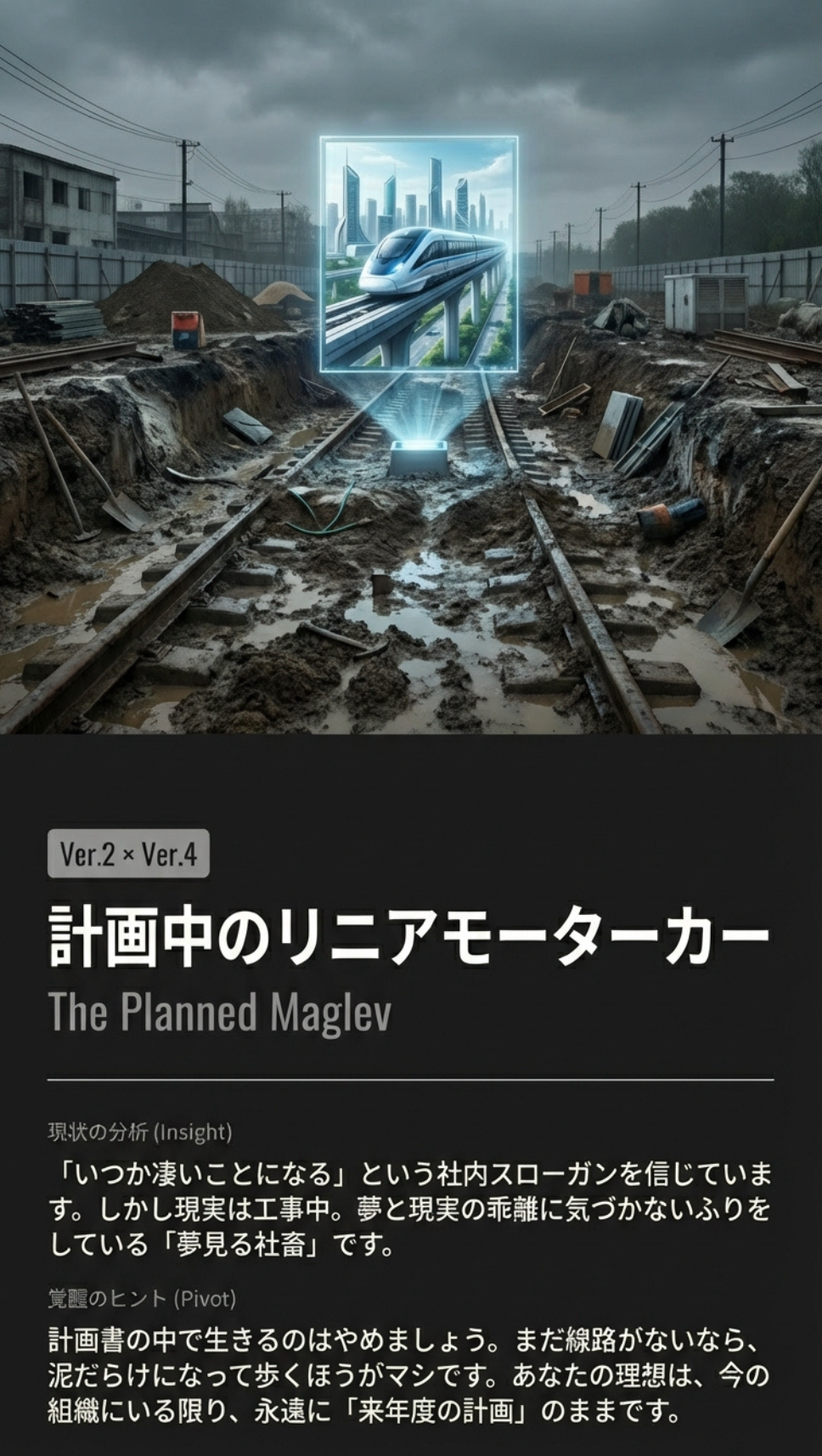 計画中のリニアモーターカー